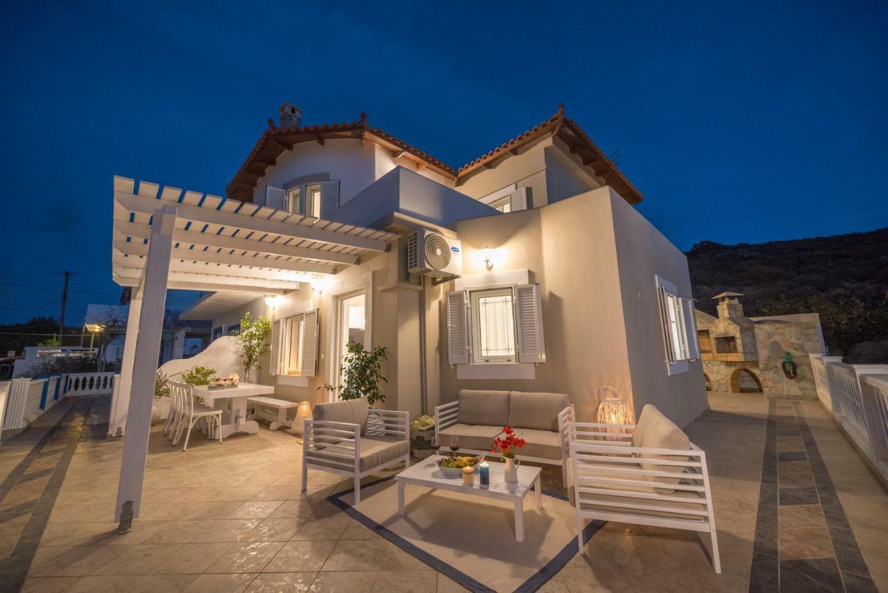 Full View In A Luxury House Kalamaki (Heraklion) Exterior photo
