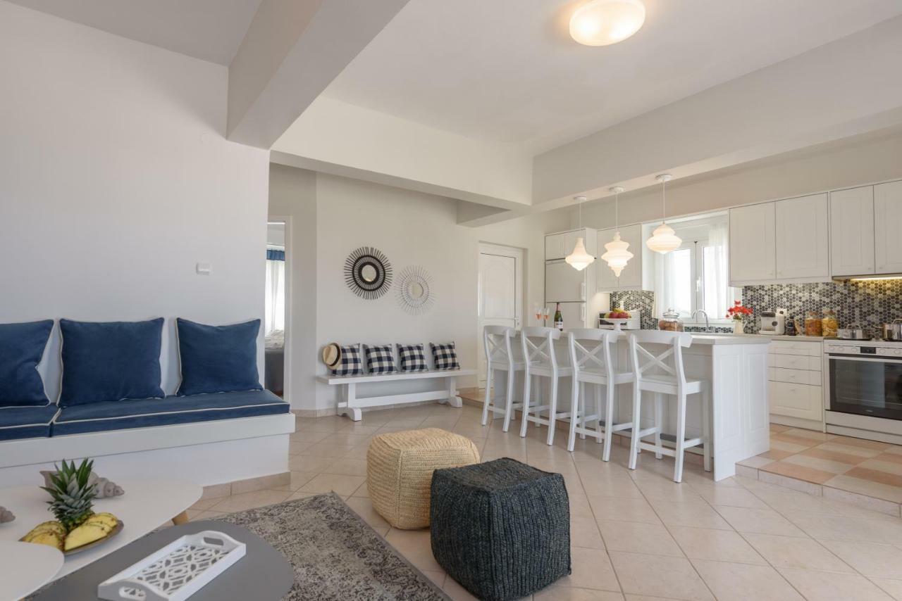 Full View In A Luxury House Kalamaki (Heraklion) Exterior photo